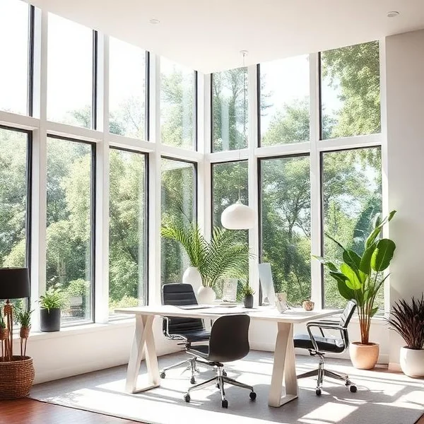 Modern Luxury Home Office Design