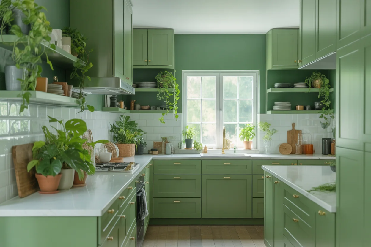 16 Green Kitchen Design Ideas for Fresh Spaces