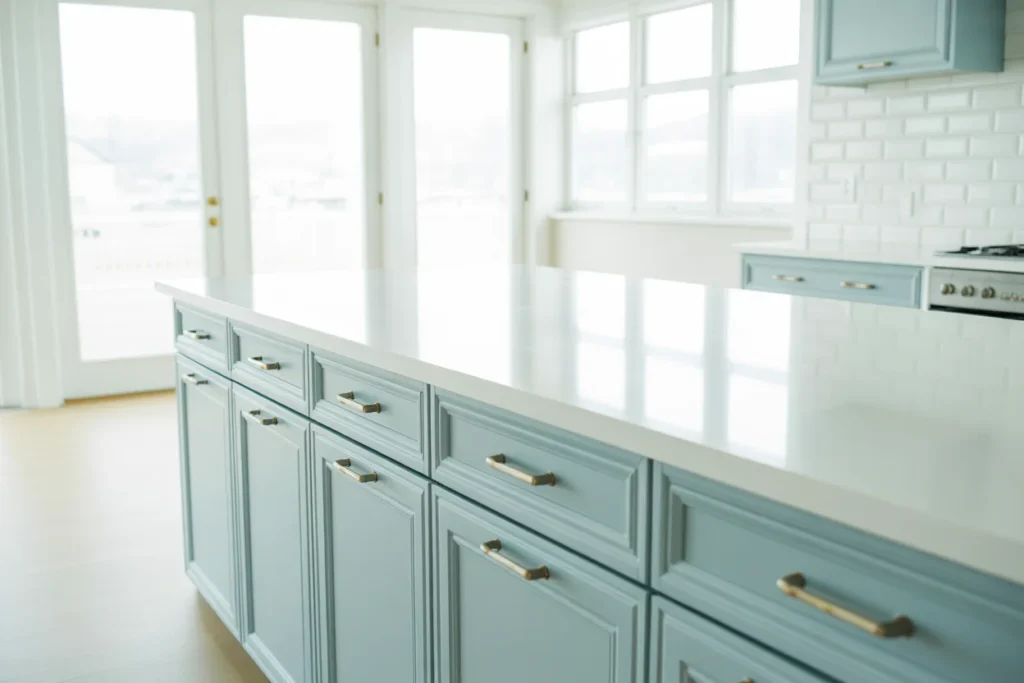 Pastel Blue Kitchens Light Airy Fresh Feel