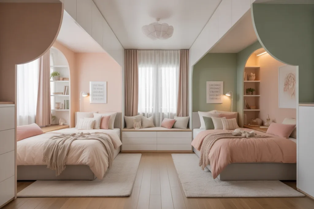 Color Zoning to Define Personal Space Areas