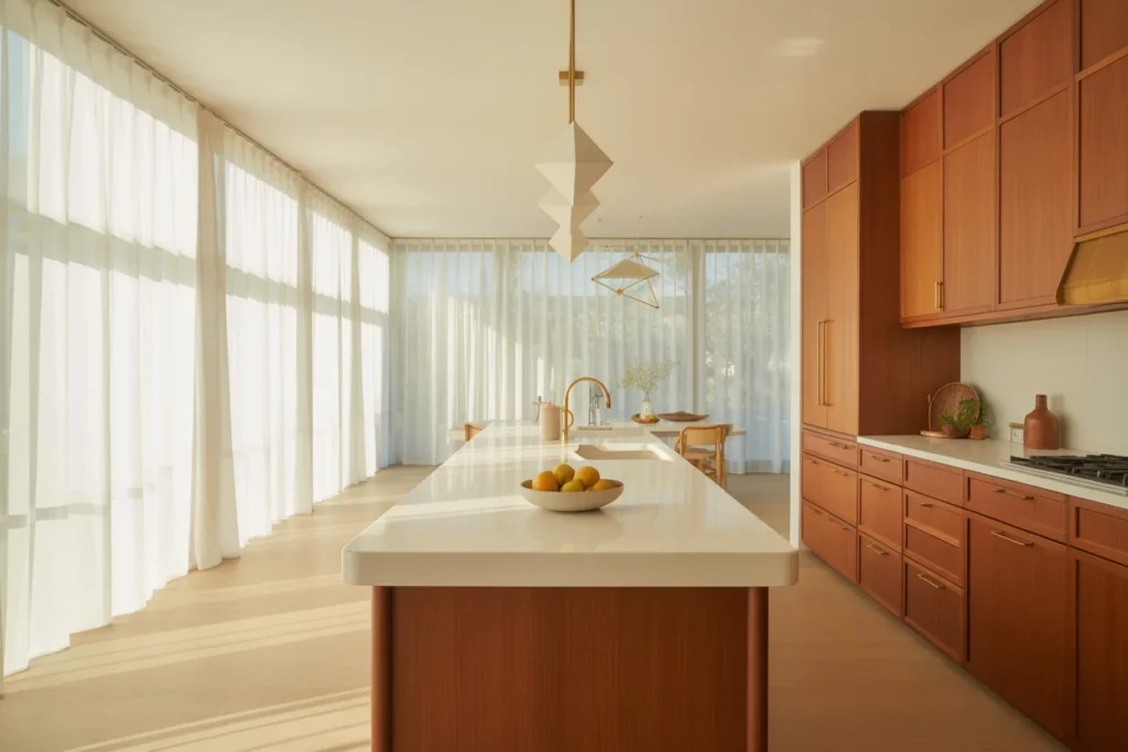 Natural Light Bright Airy Kitchen Feel