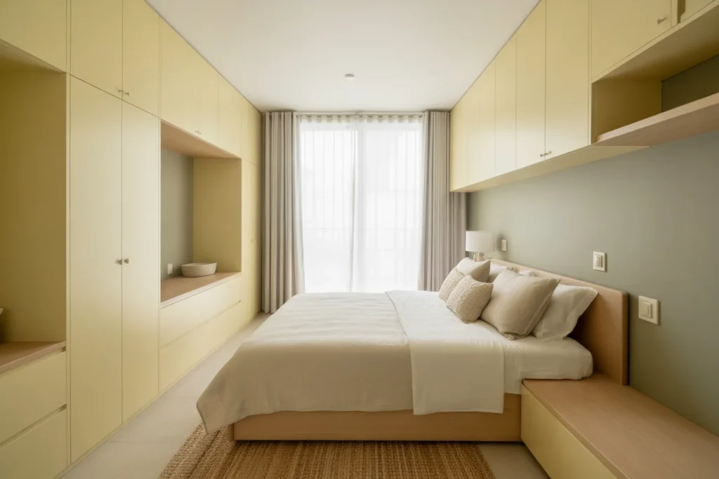 Light Color Palette for Open Feel Rooms