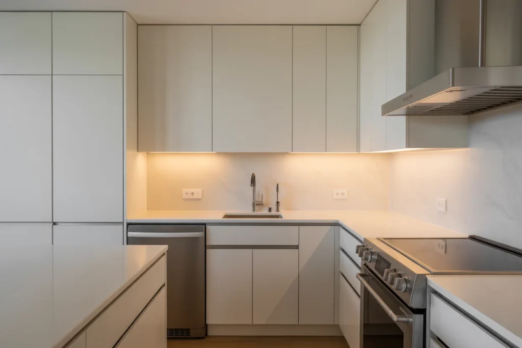 Minimal Cabinets Clean Modern Kitchen Look