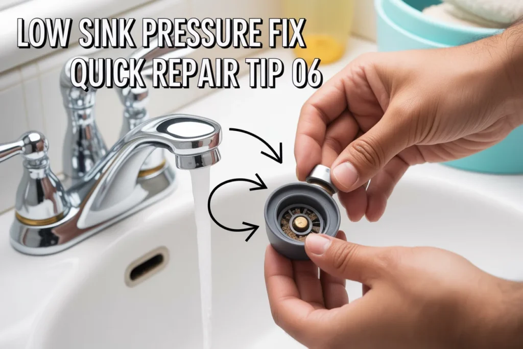 Low Sink Pressure Fix Quick Repair Tip 06