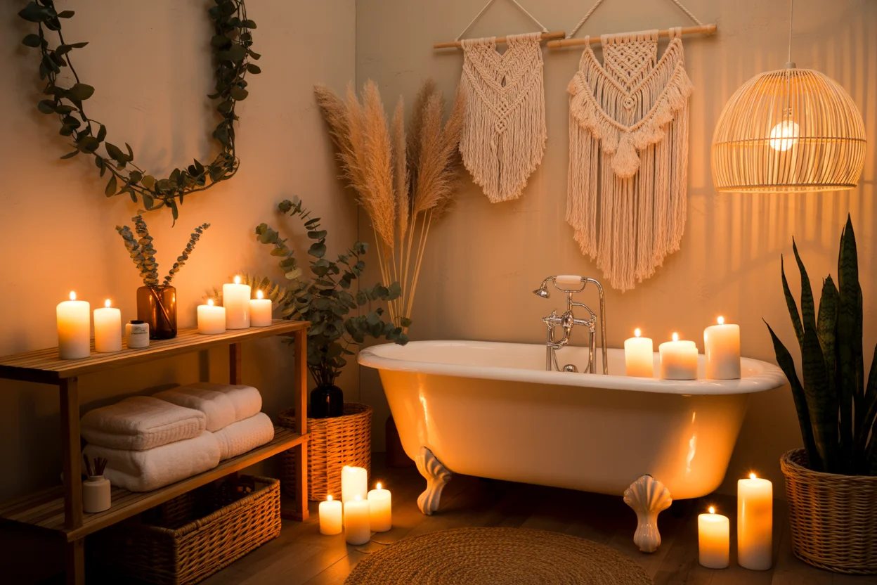 10 Boho Bathroom Remodel Ideas for a Stylish Home