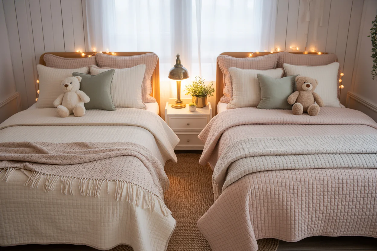 16 Small Bedroom Ideas for 2 Sisters’ Stylish Shared Space