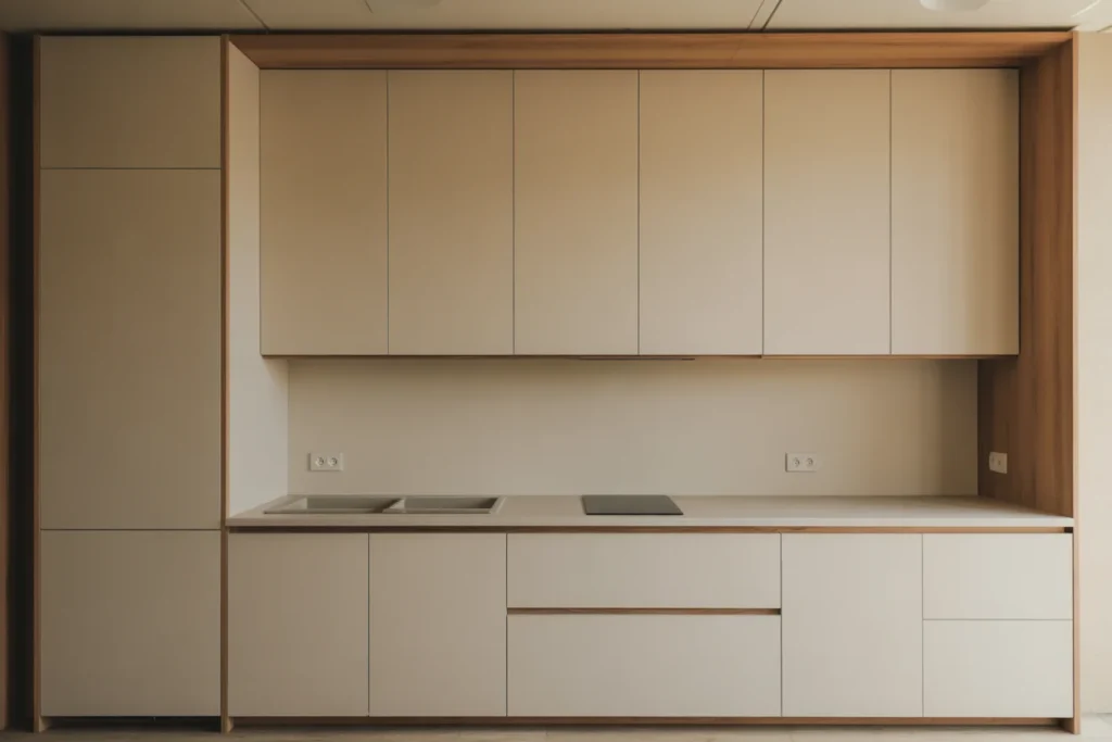  handleless kitchen cabinets tiny home