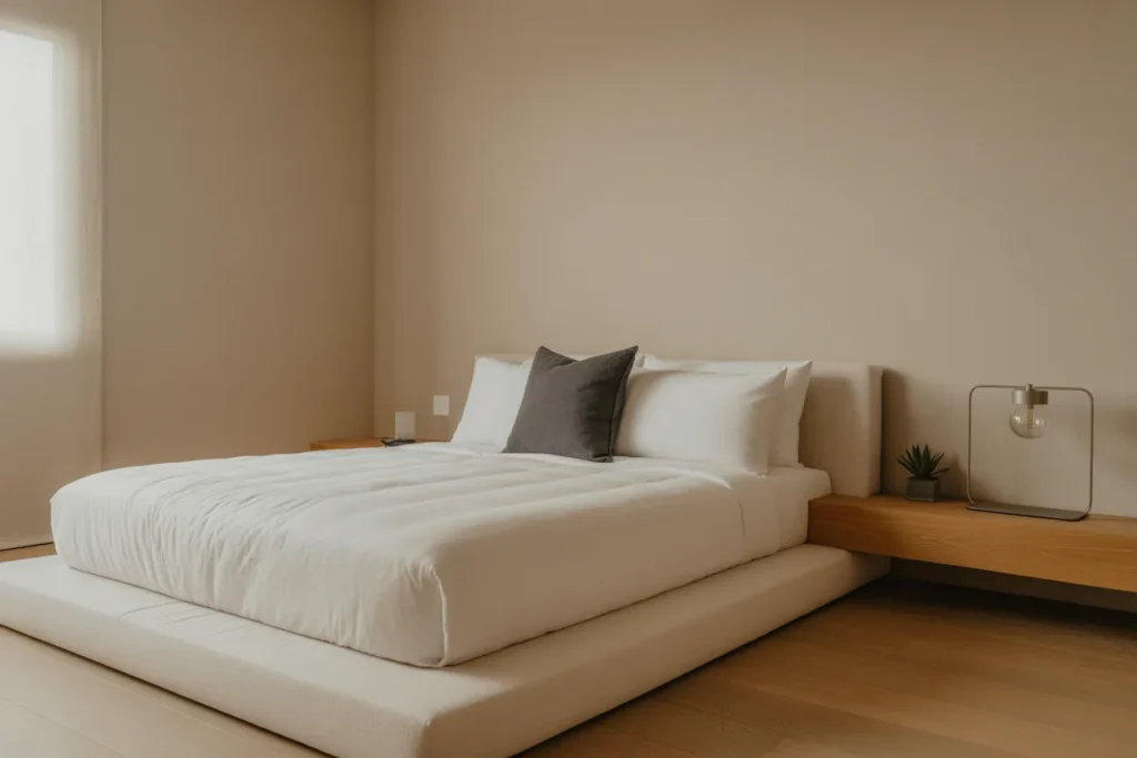 Minimalist Layout for Small Modern Bedrooms