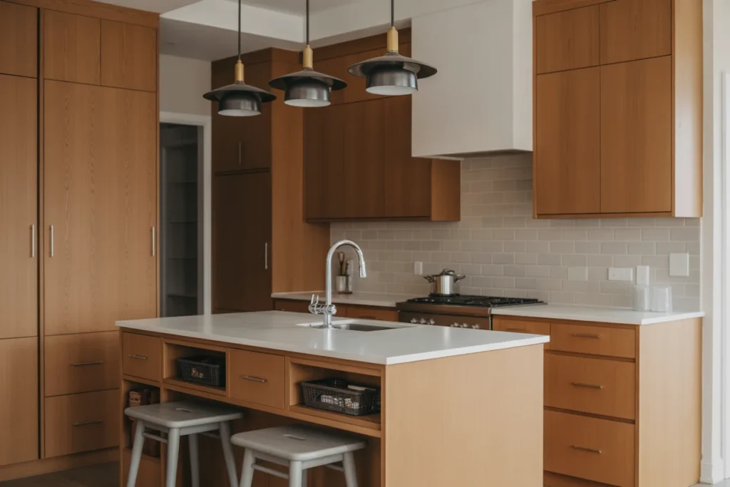 Compact Kitchen Island Space Saving Upgrade