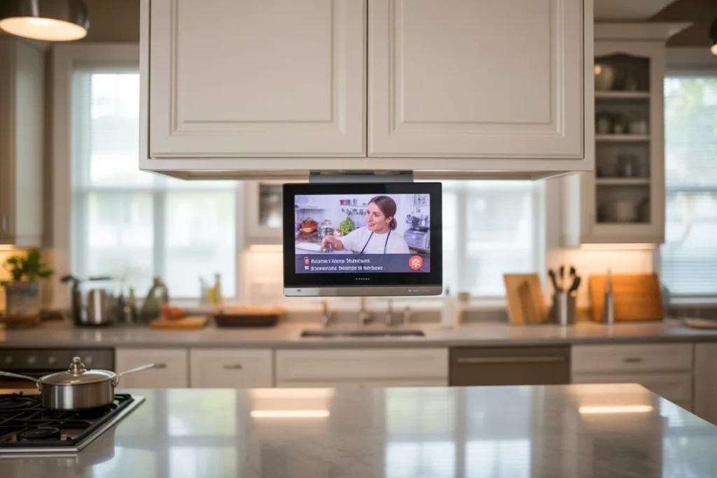 20 Best TVs for Kitchens:1 Compact Smart 24 Inch HDTV
