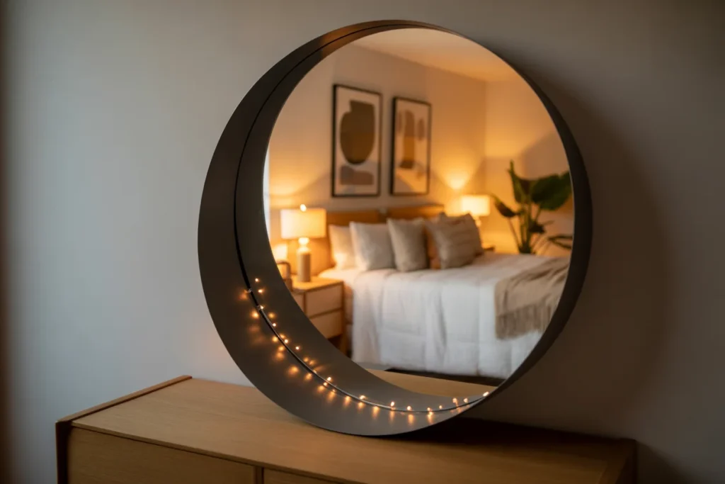 Mirrors to Enhance Cozy Light and Space