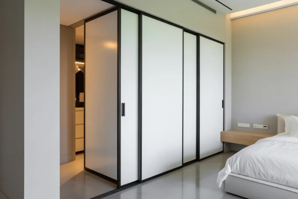 Sliding Doors for Space Efficient Bedrooms