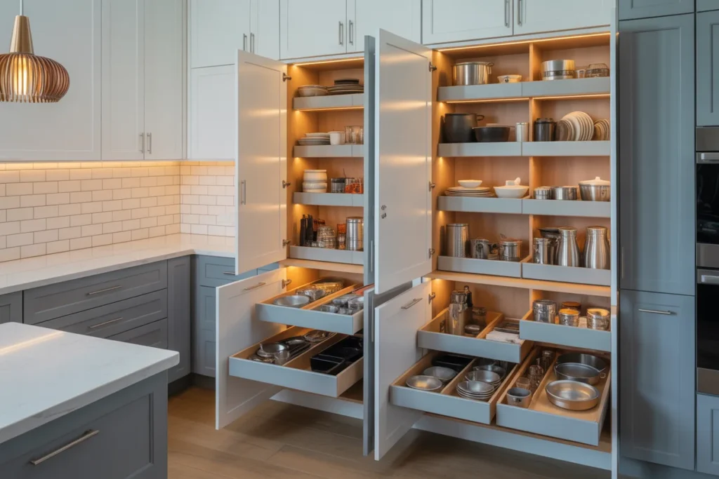 Pull Out Storage Smart Organization Kitchen