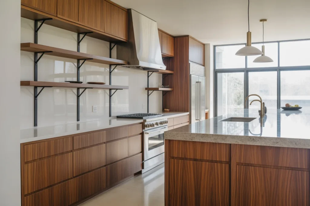 Mixed Materials Modern Midcentury Balance