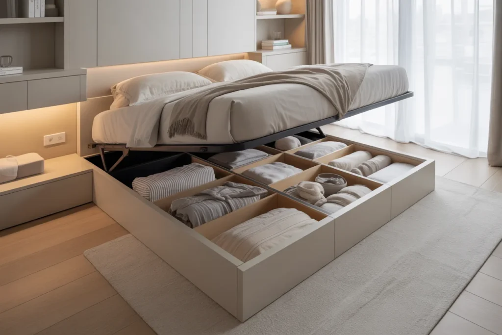 Under Bed Storage for Smart Organization Needs