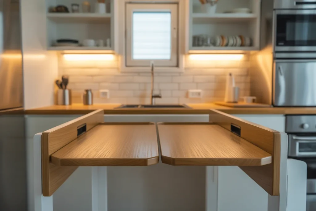 Multi Use Kitchen Wall Fold Table