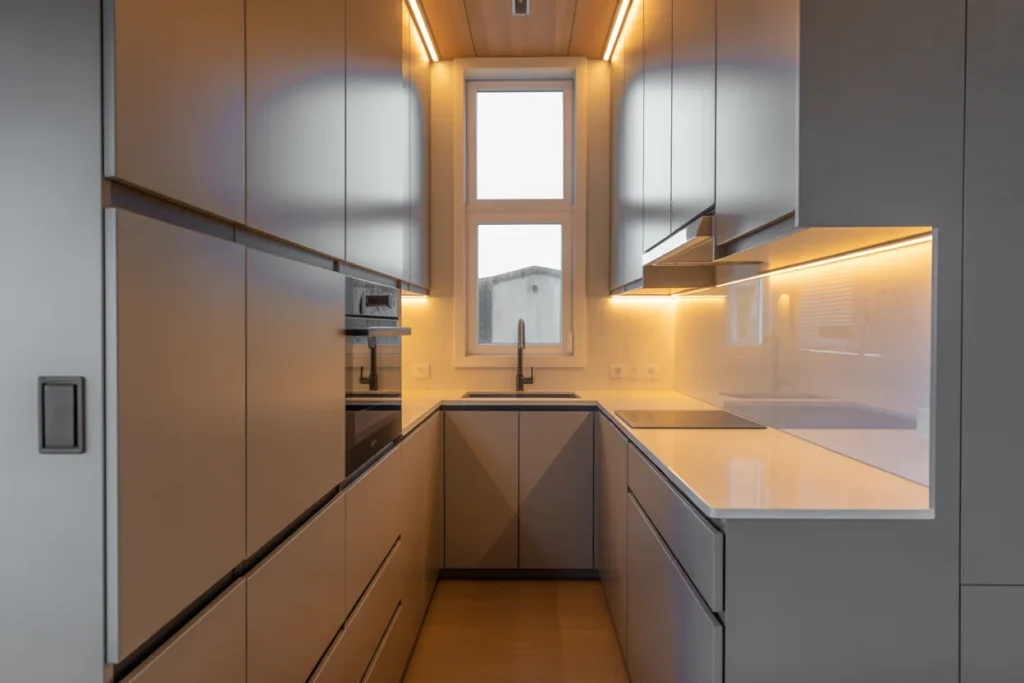 2. Vertical Storage Cabinet Kitchen Style