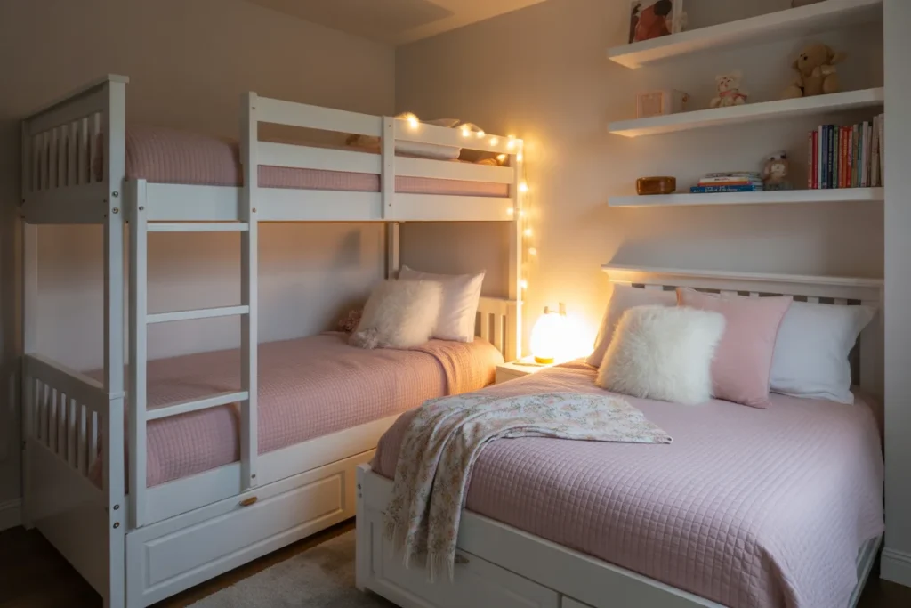 Small Bedroom Ideas for 2 Sisters