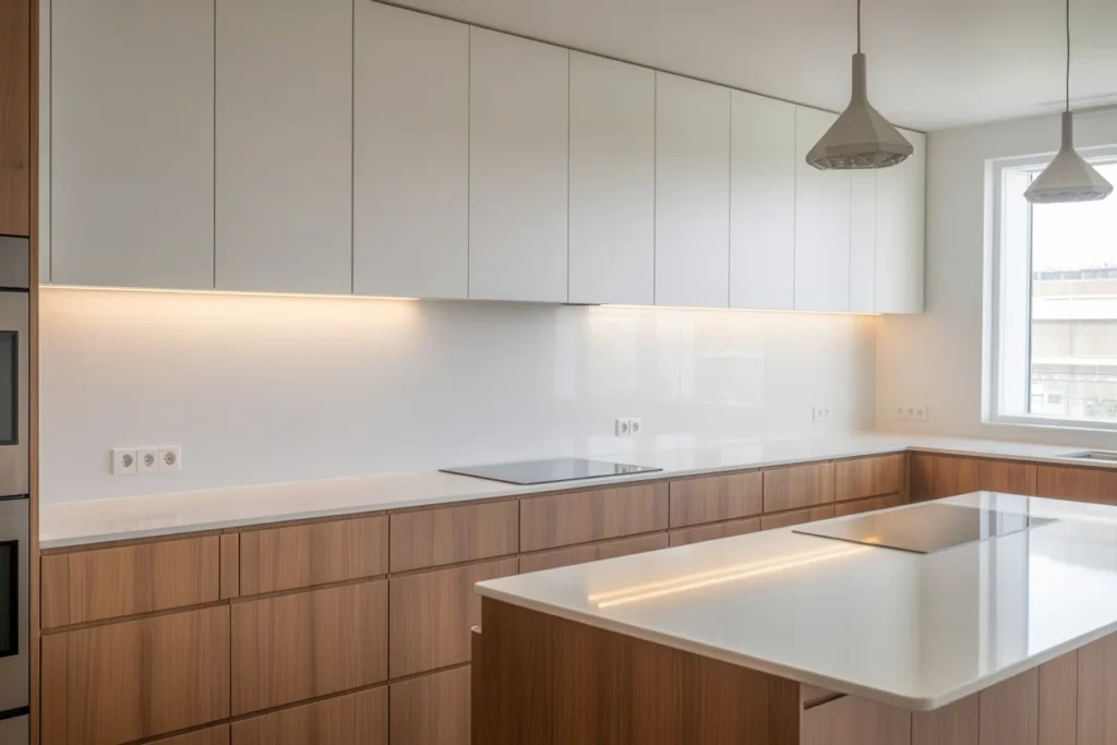 Flat Panel Cabinets Sleek Minimal Look