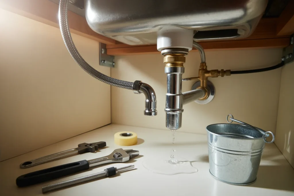 Faulty Water Supply Lines Causing Leaks