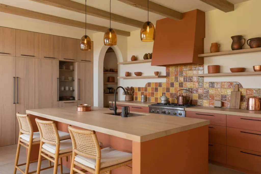 Terracotta Kitchens Warm Rustic Modern Style
