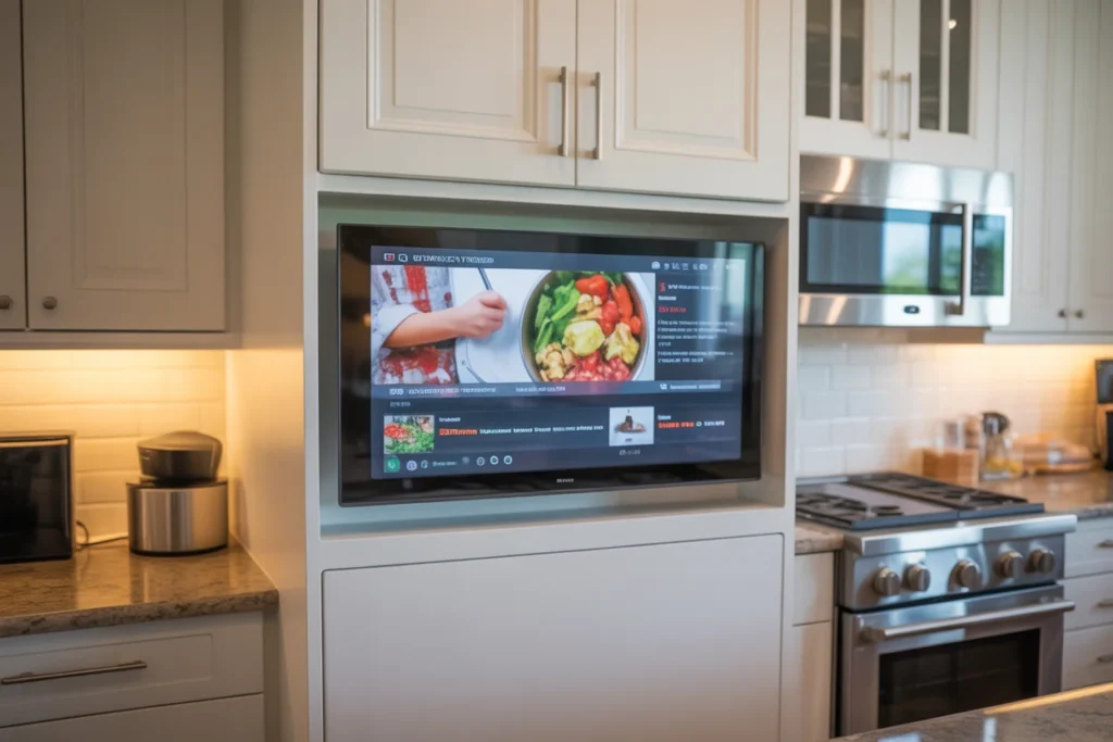 24-inch kitchen smart TV