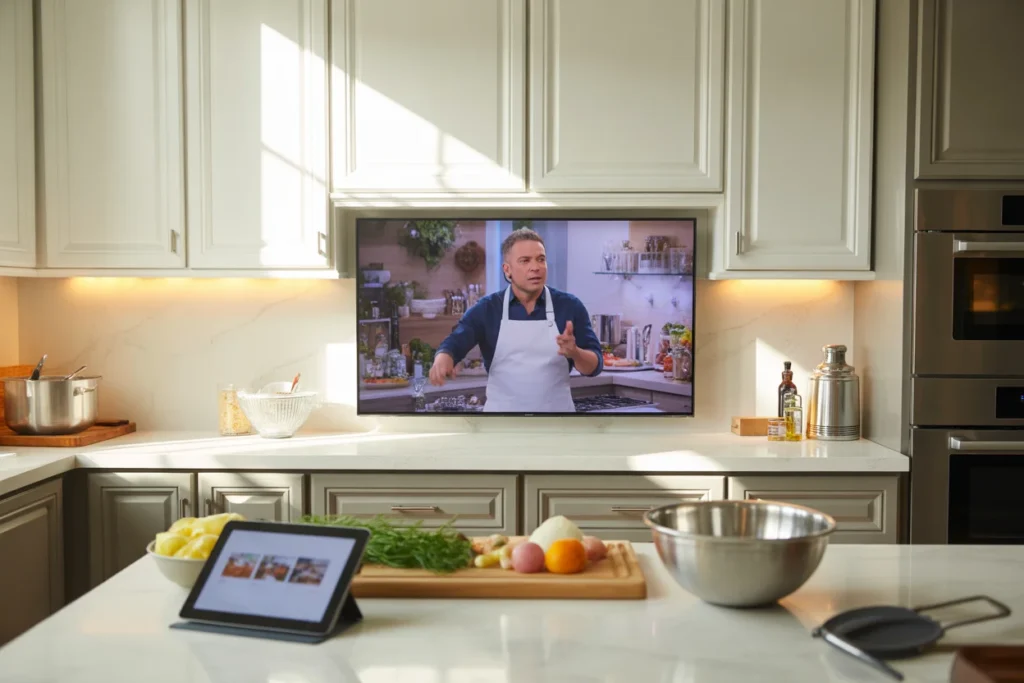 30-inch smart kitchen TV