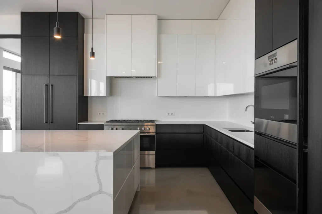 Black And White Kitchens Timeless Contrast Style