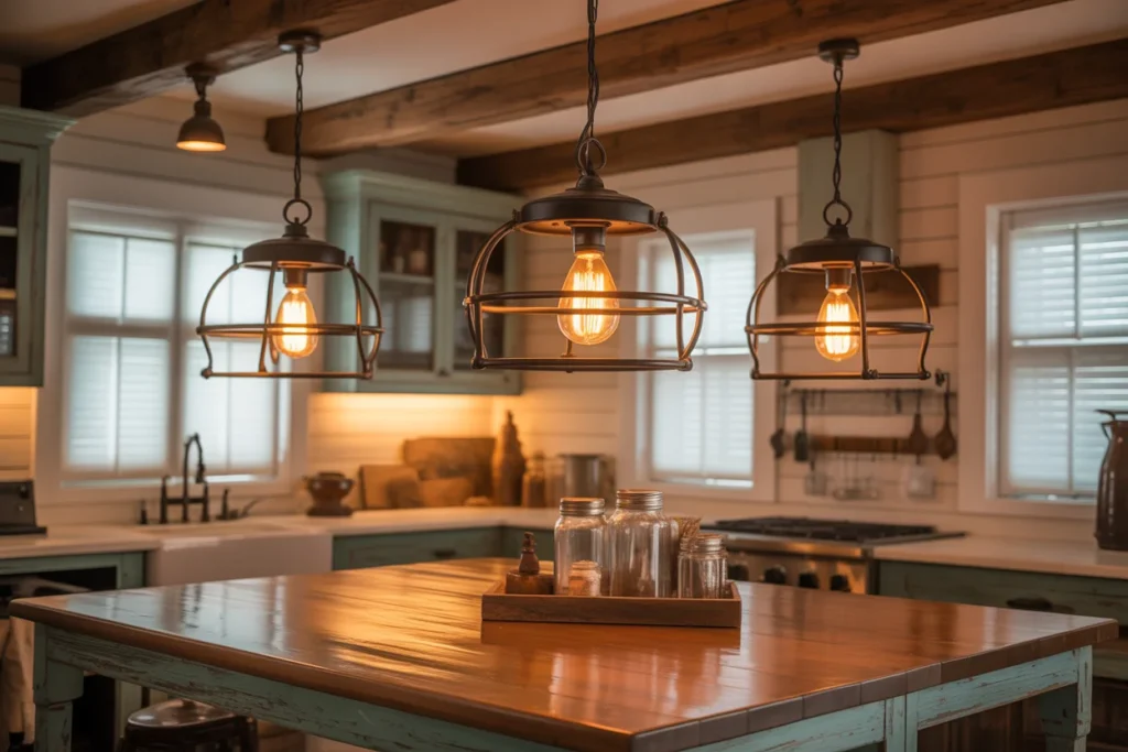 Farmhouse Lighting Pendant Cozy Glow Style