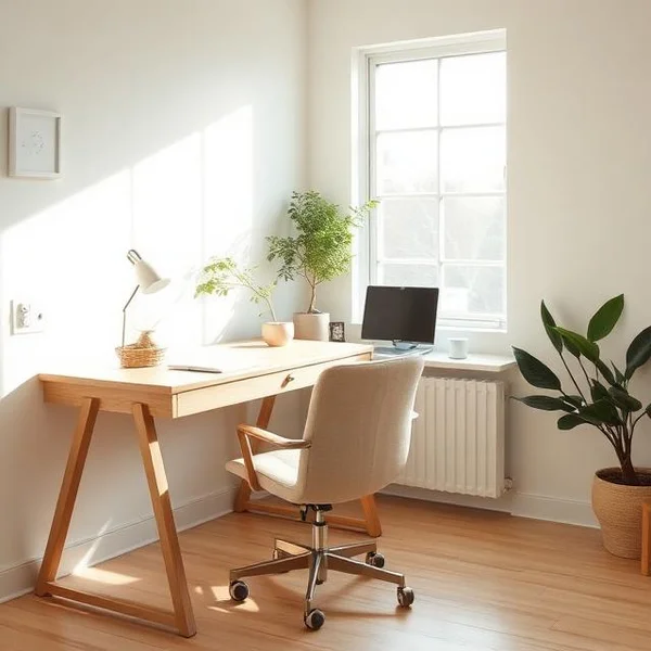 15 Japandi Home Office Ideas for a Calm and Stylish Workspace