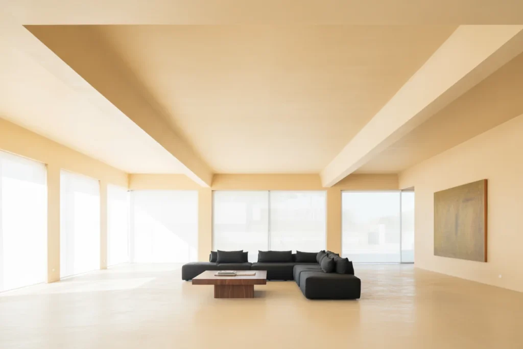 Open Layout Airy Modern Living Room