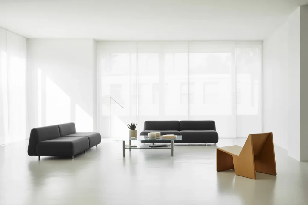 White Walls Bright Open Space Design
