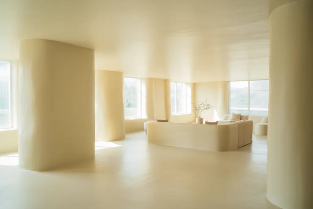 Alabaster White Bright Clean Interior Look