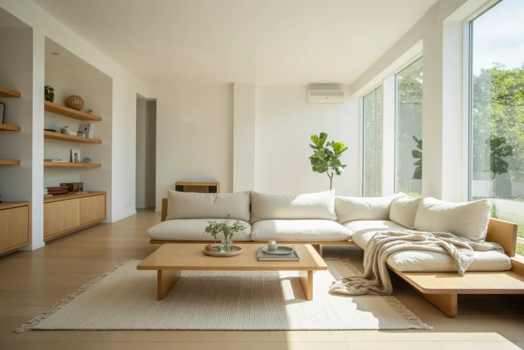 Scandinavian Living Room Cozy Simplicity