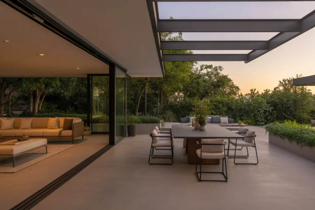 Outdoor Indoor Living Seamless Home Flow Style