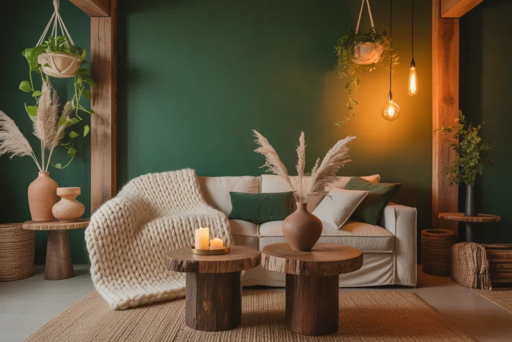 Retreat Green Deep Calm Nature Inspired Tone