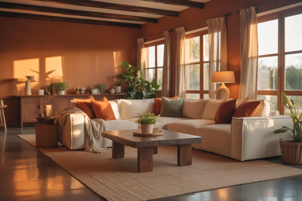 Earthy Color Tones Natural Warm Home Style