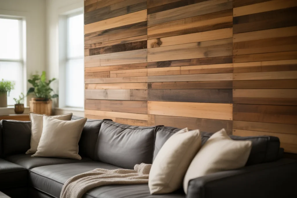 Wood Wall Decor Warm Natural Style Look
