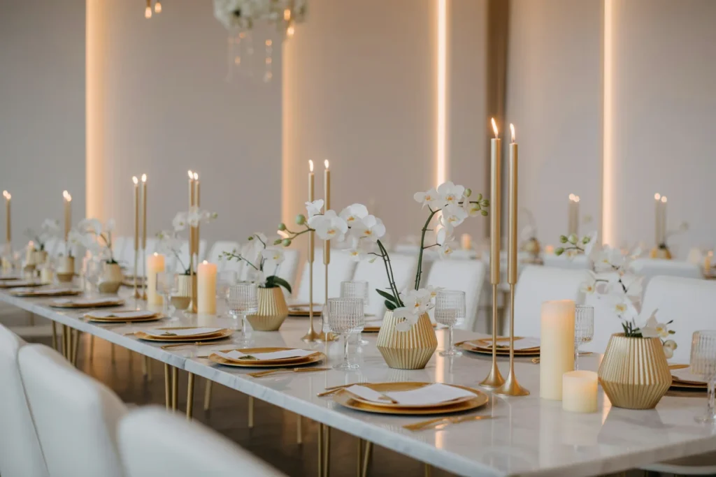 Gold Accent Decor Luxury Minimal Style