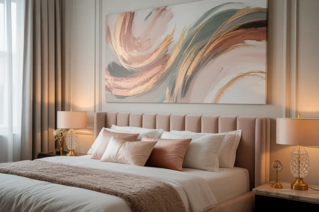 Oversized Canvas Art Bold Elegant Accent