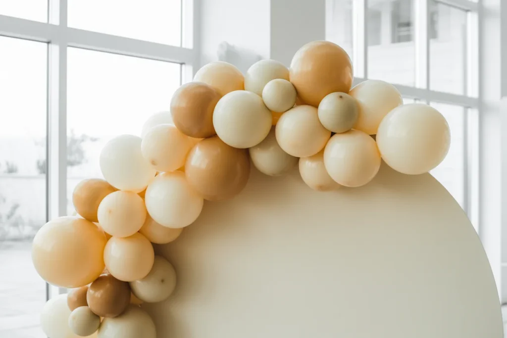 Minimal Balloon Arch Stylish Party Decor