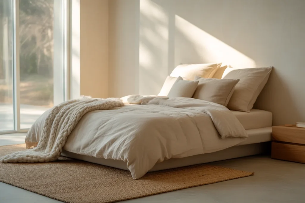 Neutral Bedroom Colors Calm Cozy Style