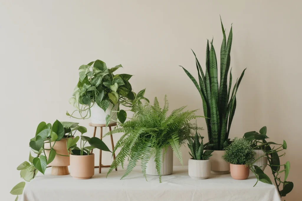 Green Plant Decor Natural Birthday Theme