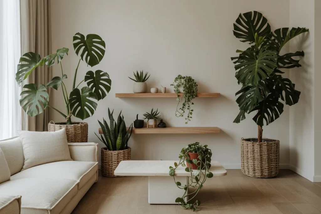Indoor Plants Fresh Natural Living Decor