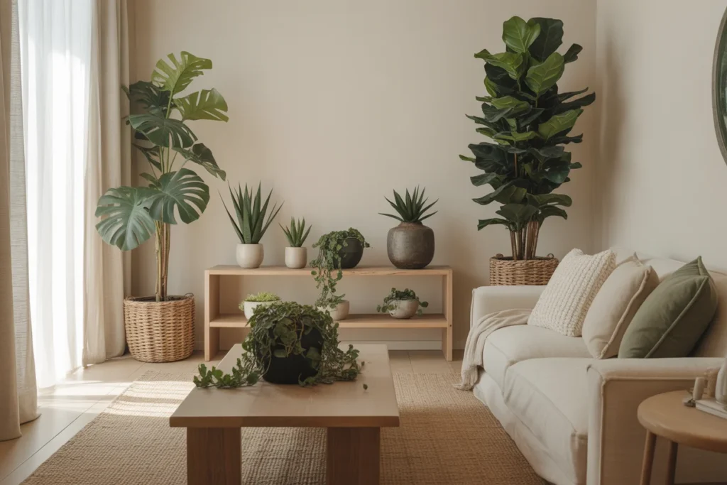 Indoor Plants Fresh Minimal Decor Touch