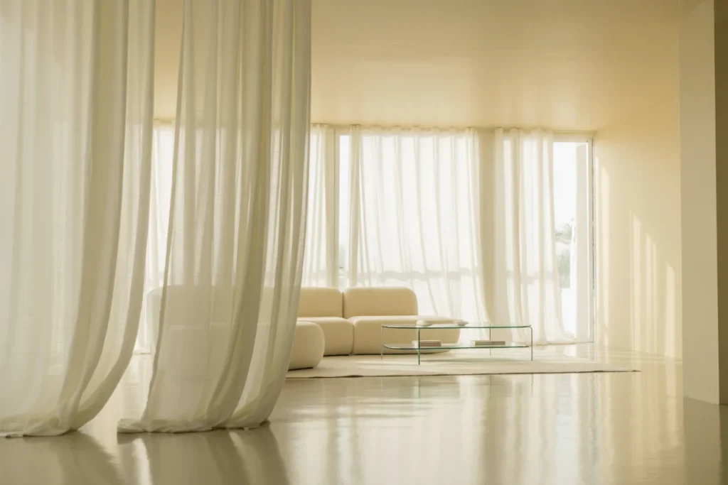 Soft Curtains Light Airy Window Styling Look