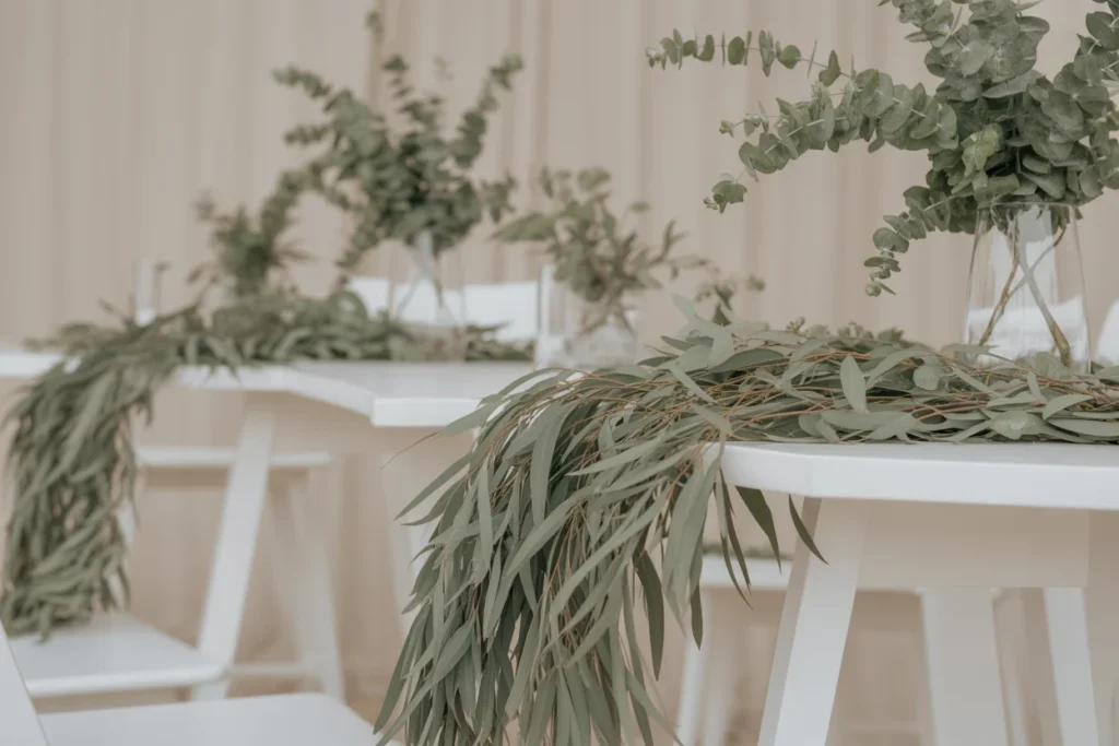 Greenery Decor Fresh Natural Engagement Style