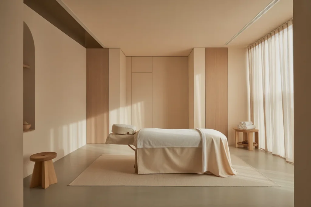 Neutral Color Palette Balanced Spa Harmony