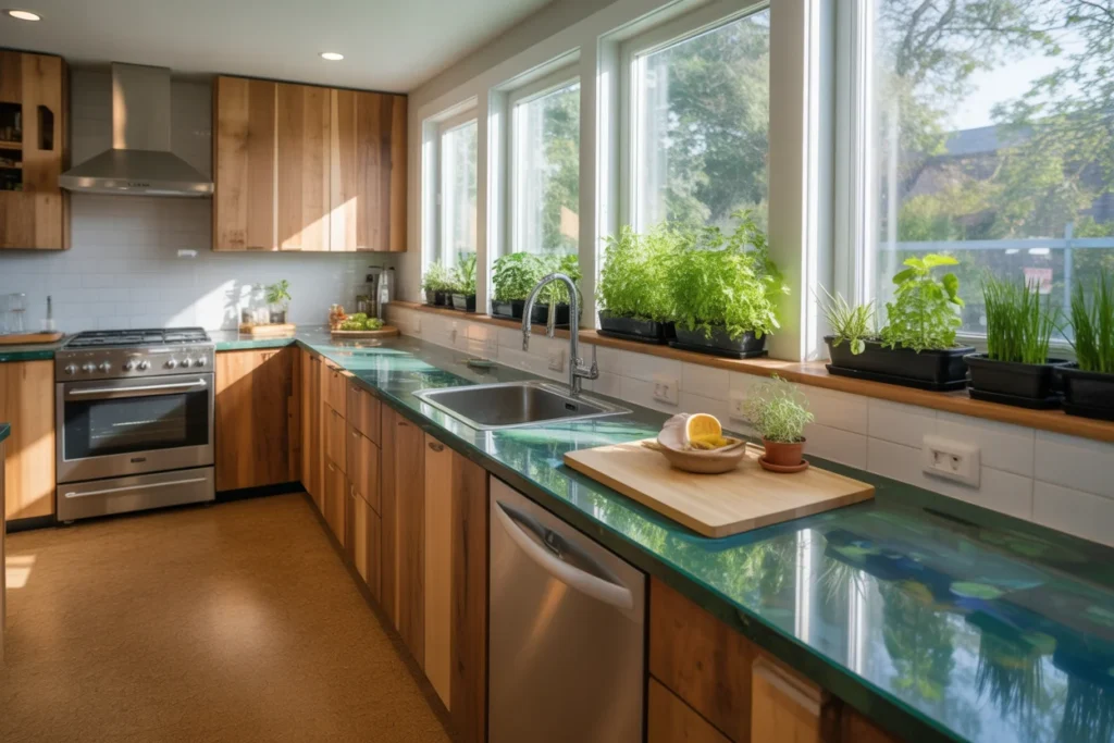 Sustainable Materials Eco Friendly Kitchen Trend