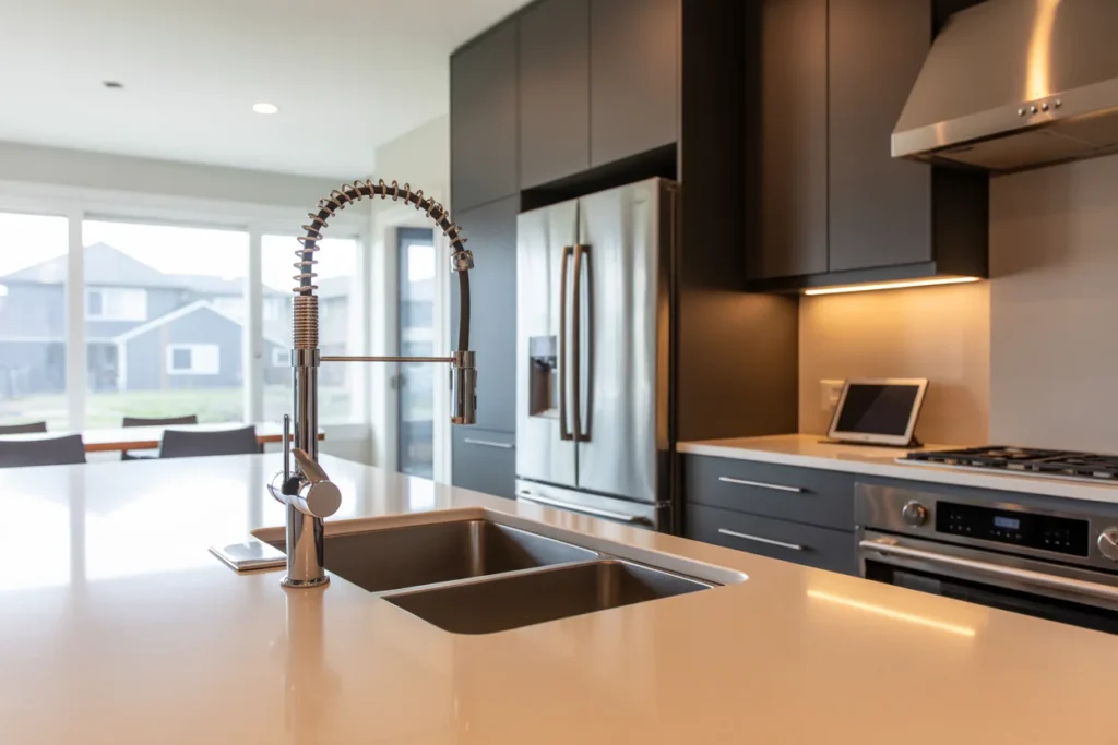 Smart Kitchens With Integrated Tech Features